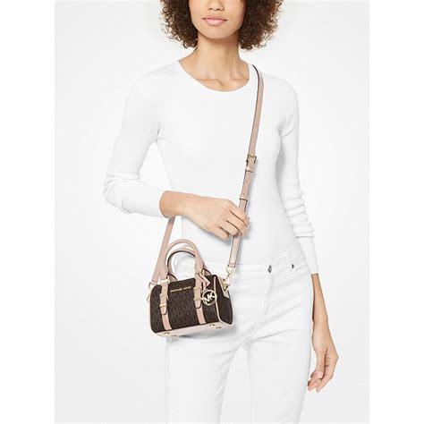 michael kors bedford small duffle satchel|bedford legacy duffle satchel.